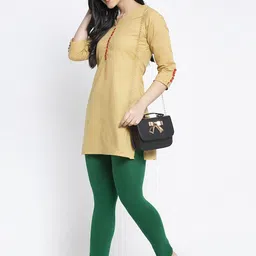 GRACIT Pack Of 3 Ankle-Length Leggings image 5