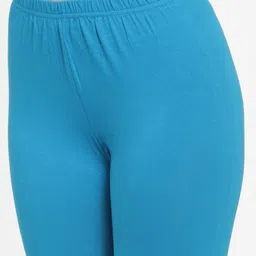 GRACIT Women Pack Of 3 Cotton Lycra Solid Ankle Length Leggings image 5