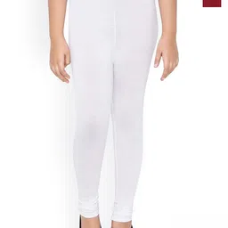 FRENCH KLEIDER Girls Pack Of 2 Pure Cotton Churidar Length Leggings-picture-11