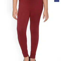 FRENCH KLEIDER Girls Pack Of 2 Pure Cotton Churidar Length Leggings-image-59