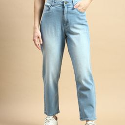 De Moza Women Mid Rise Clean Look Cotton Jeans-picture-26