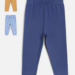 MINI KLUB Girls Pack of 3 Ankle Length Leggings-picture-35