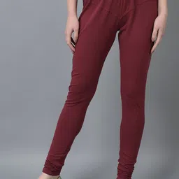 Dollar Missy Women Mid Rise Slim Fit Churidar Length Leggings-image-40