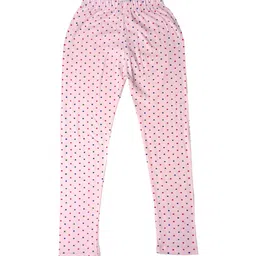 IndiWeaves Girls Pack of 5 Printed Skin Friendly Pure Cotton Ankle Length Legging image 4