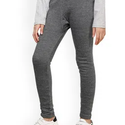 IndiWeaves Girls Pack Of 4 Ankle-Length Warm Wool Leggings image 3