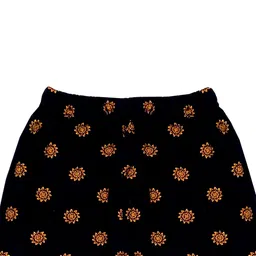 IndiWeaves Girls Pack of 5 Printed Skin Friendly Pure Cotton Ankle Length Legging image 3