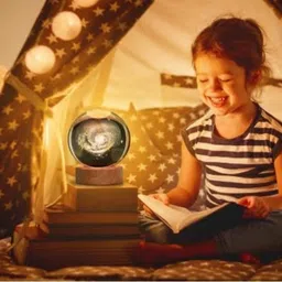 abc Galaxy night light cystral Table Lamp image 3