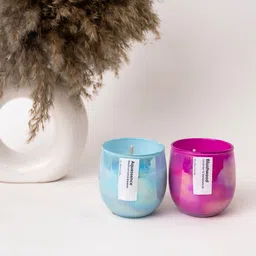 gabrunaari Lavender Sandalwood & Blackcurrant Jar Candle Set Candle image 1