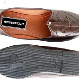 jaipur divinecraft Men's traditional Paan Jutis Jutis For Men image 3