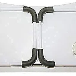 krishzone Blue Wood Portable Laptop Table image 4