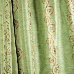 ubh JHARNA-EMB-FAB Curtain Fabric image 2