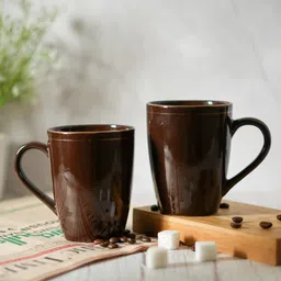 femora Golden Line Coffee Color Brown Ceramic Coffee Mug-picture-15