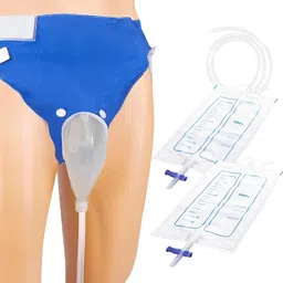viqehaa Portable Silicone Material with Urine Collection Bag (2000ML+1000ML) Urine Bag-picture-40