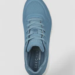 Skechers UNO - STAND ON AIR Casual Canvas Shoes for Womens, Slate- 73690-SLT Sneakers For Women image 5