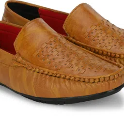 omee gold Mens Stylish, Partywear, Casual Shoes, Loafers Loafers For Men (Tan) Loafers For Men-picture-24