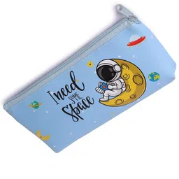 neel Space Astronaut Pencil Case Large Capacity Pouch Cute Cartoon Stationery Storage Pouch For kids Pen Pencil Case Pencil Pouch with Zipper Stationery Storage Pouch Art Polyester Pencil Box image 4