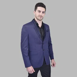 metronaut Men Solid Single Breasted Casual Blazer image 3