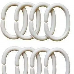 shavin 252 cm (8 ft) PVC Transparent Shower Curtain Single Curtain image 5