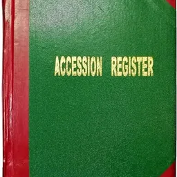R K Library Accession register R K Library Accession Register 200 Pages 5000 Entries PACK OF 1 2-Part Hard Bound-image-1