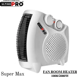ultinopro Energy Efficient Room Heater Dual Power 1000W/2000W Quick Heating Bedroom Office Fan Room Heater-picture-16