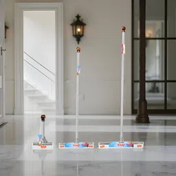 KMF Full Stainless Steel Wiper Set (Floor + Bathroom + Kitchen) Floor Wiper image 5