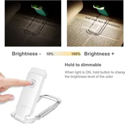 zwerlin Book Reading Light with Clip | 3 Color Tone & Adjustable Brightness Study Lamp image 2