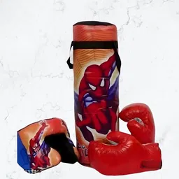 harsimran Spiderman Super Toy Boxing Kit - Ultimate Boxing Training for Kids 3 to 7 Years Hanging Bag-picture-45