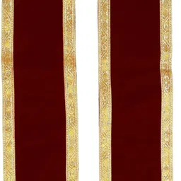 priyakant safawala Solid Cotton Rayon Blend Men Maroon Scarf-picture-14