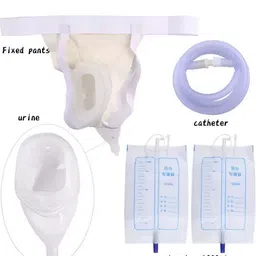 kumijashi Female Urinal Container Adult Urine Collection Bag Urine Bag image 2