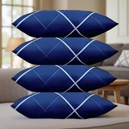 gago LUXURY Polyester Fibre Abstract Sleeping Pillow Pack of 4 image 1