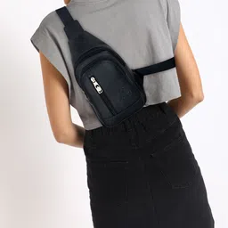 i-bag Black Men & Women Shoulder Bag Men and Women image 2