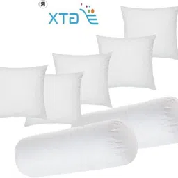 gtx Microfibre Bolster Pack of 7 Solid Jaipuri Combo Set Of 5 Cushions & 2-picture-24
