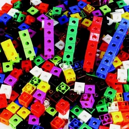pulsbery Cubic Interlocking Blocks (Multicolor) image 2