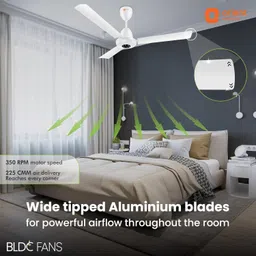 orient electric I FALCON With LED light with 3 Year Warranty BLDC Motor with Remote 1200 mm Ceiling Fan image 4