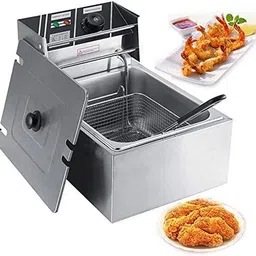 froth & flavor DF-ELF04 6 L Electric Deep Fryer image 1