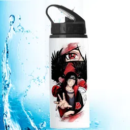 printingzone Naruto Sipper Water Bottle Anime Printed Bottle For kids Boys Girl (BS-59) 600 ml Water Bottle-picture-22