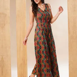 globus Printed Women Jumpsuit image 3