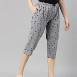 kryptic Women Grey Capri image 3