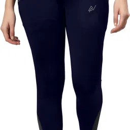 nexsus apparels Women Solid Dark Blue Track Pants image 3