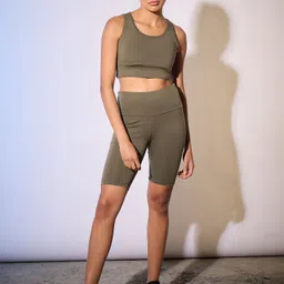 color capital Solid Women Dark Green Tights-picture-29