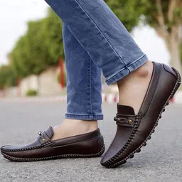blackyard Faux Leather shoes Loafers For Men image 4