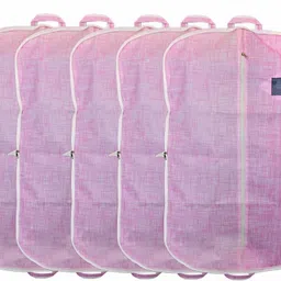 CHAMPARAN Non Woven Coat/Suit/Blazer Covers/Garment Covers Cotton Laundry Bag-image-50