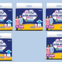 lifree Leak-Proof XL Diapers with Superior Absorption Technology Adult Diapers - XL-picture-16