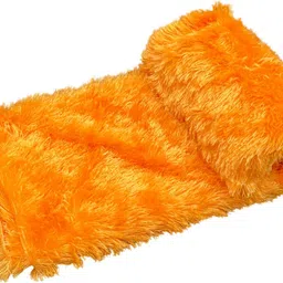 Golden, Brown 1/2 mtr fur fabric for Baby & Product Photoshoot, Soft toy craft, Home decor-image-72