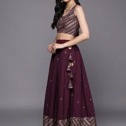 ahalyaa Printed Stitched Lehenga Choli image 3
