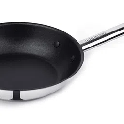 pradeep Champion Stainless Steel Sandwich Bottom (AMICO) Non Stick Fry Pan 28 cm diameter 2.7 L capacity-picture-20