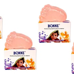 bonne Baby Soap- Peach (Pack of 4) | 75 gm each-picture-24