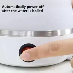 bsvr Stylish Perfect Foldable Electric Kettle Travel quietly boils water 40 Electric Kettle image 3