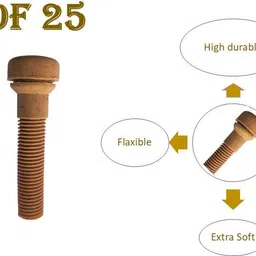 suguna chicken feather cleaning machine rubber (pack of 25) Plastic Masher Meat Tenderizer image 3