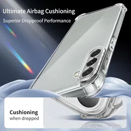 lustree Back Cover for Samsung Galaxy M36 5G Silicon Transparent Case image 5